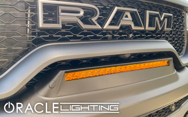 Oracle 19-22 RAM Rebel/TRX Front Bumper Flush LED Light Bar System - Image 6
