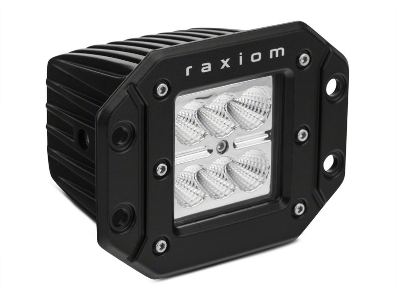 Raxiom 3-In Flush Mount 6-LED Off Road Light Flood Beam Universal (Some Adaptation May Be Required) - Image 5
