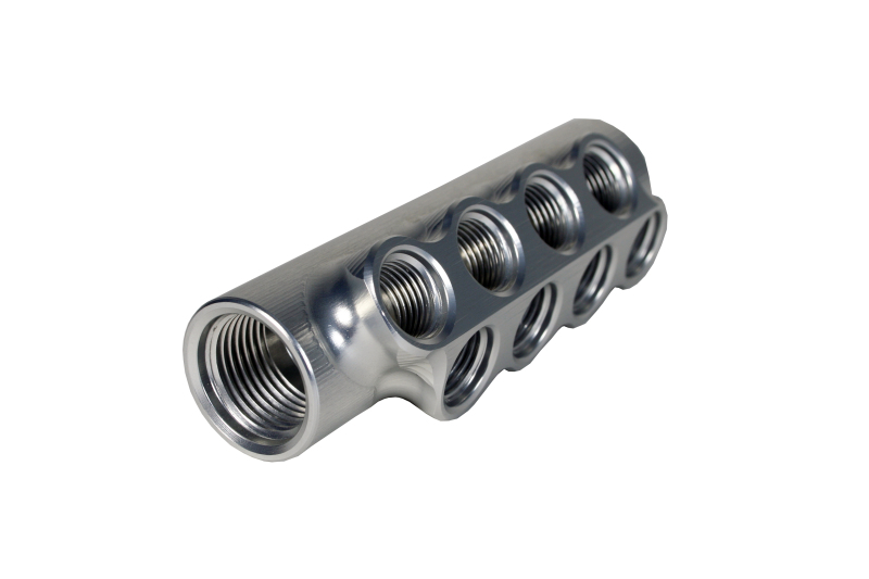 Aeromotive Fuel Distribution Log (10-Ports) (2) -10 AN/(8) -6 AN - Image 2