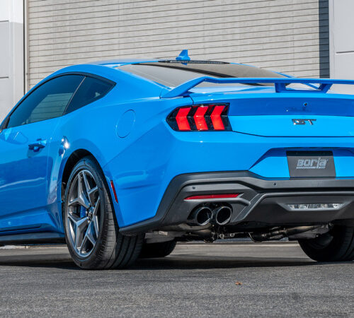 Borla 2024 Ford Mustang GT 5.0L V8 w/ Active Exhaust S-Type Axle-Back Exhaust System - Black Chrome - Image 3