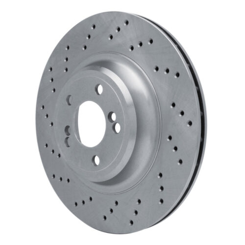 Alternative view of DFC 15-20 BMW M2 Left Rear Drilled Brake Rotor
