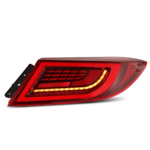 AlphaRex 22-24 Toyota GR86 LUXX LED Taillights Vivid Red - Image 3