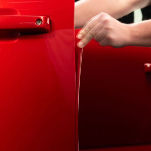 Husky Liners 21-25 Ford F150 Door Edge Guards (4pc Set) - Rapid Red Metallic Tri Coat - Image 9