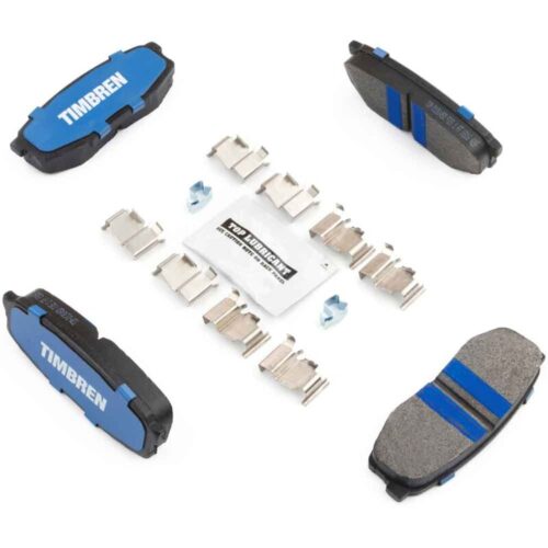 Alternative view of Timbren 08-21 Lexus LX570/Toyota Land Cruiser BES Severe Duty Semi-Metallic Brake Pads - Rear