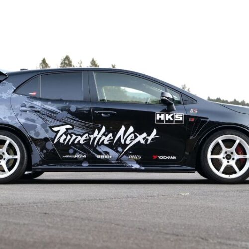 Alternative view of HKS Body Kit Type-S Toyota GR Corolla GZEA14H Gen2 Front Spoiler