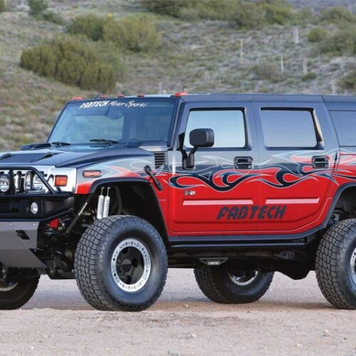 Fabtech 03-08 Hummer H2 4WD w/Rear Coil Springs 6in Performance System - Component Box 3