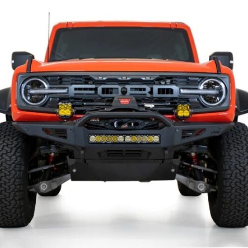 Alternative view of Addictive Desert Designs for 22-23 Ford Bronco Raptor Rock Fighter Front Bumper