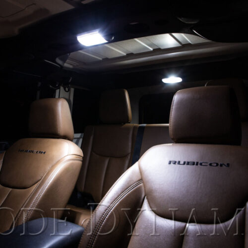Diode Dynamics Wrangler JK 4dr Interior Kit Stage 2 - Cool - White - Image 9