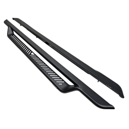 Alternative view of Westin 19-25 Chevrolet/GMC Silverado/Sierra 1500 CC Outlaw Drop Running Boards - Tex. Blk