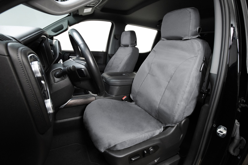 Covercraft 2024+ Toyota Corolla Cross Endura Waterproof SeatSaver Front Row Seat Covers - Grey - Image 2