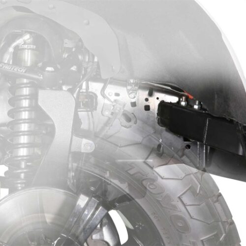 Alternative view of Fabtech 2021 Ford F-150 Intrusion Beam Kit