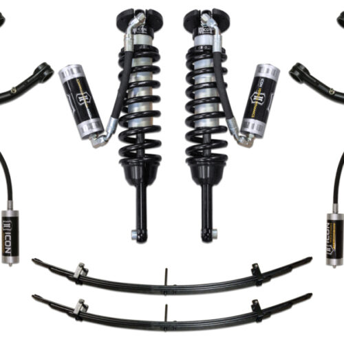 ICON K53004T 05-15 Toyota Tacoma 0-3.5in/2016+ Toyota Tacoma 0-2.75in Stg 4 Suspension System w/Tubular Uca