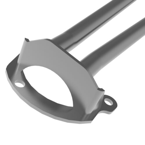aFe Power CONTROL 22-23 BRZ/GR86 Front Suspension Strut Brace - Gray - Image 5