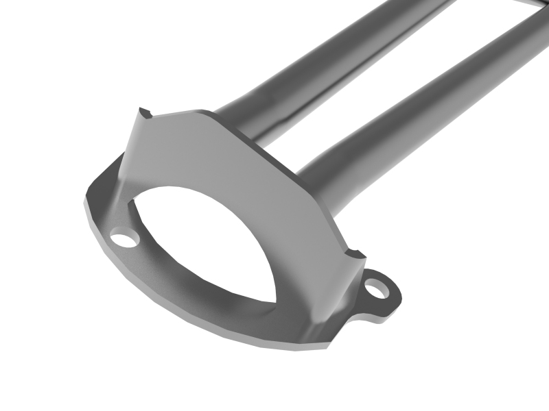 aFe Power CONTROL 22-23 BRZ/GR86 Front Suspension Strut Brace - Gray - Image 5