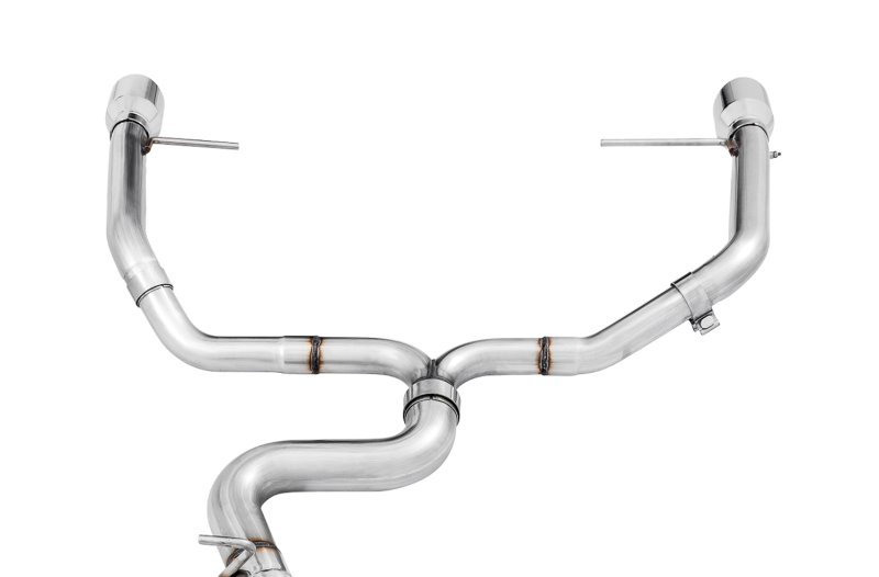 AWE Tuning Track Edition Exhaust - Polished Silver Tips for VW MK7 Golf Alltrack/Sportwagen 4Motion - Image 4