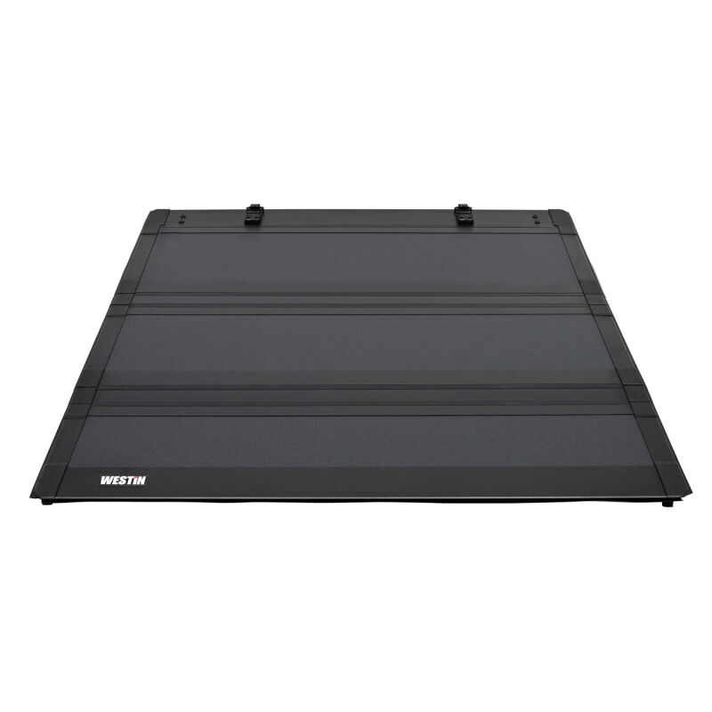 Westin 08-16 Ford Super Duty 6ft.10in. Bed Hard Tri-Fold Tonneau Cover - Black
