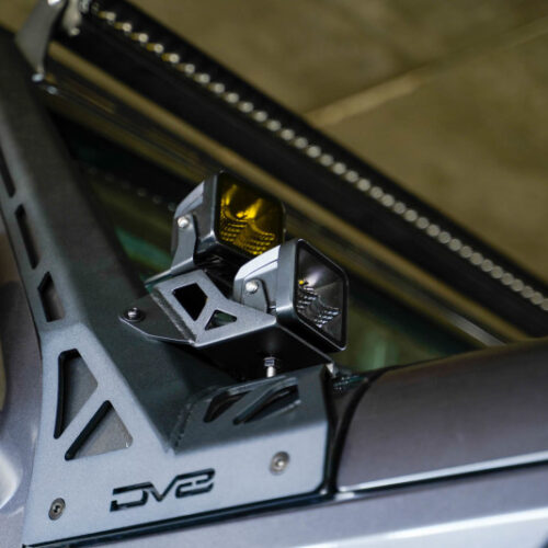 DV8 Offroad 2018+ Jeep Wrangler JLO A Pillar Dual Light Pod Mounts - Image 2