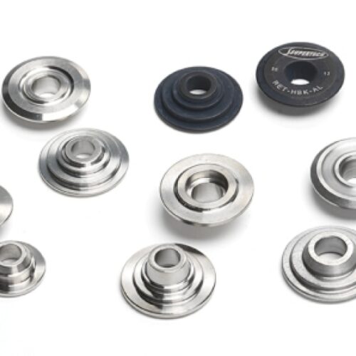 Supertech RET-TS66-T1-16 Titanium Retainer for Spring 6.6mm Stem 7 Degree - Set of 16