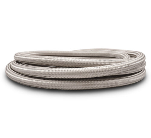 Alternative view of Vibrant Stainless Steel Braided Flex Hose w/PTFE Liner AN -3 (10ft Roll)