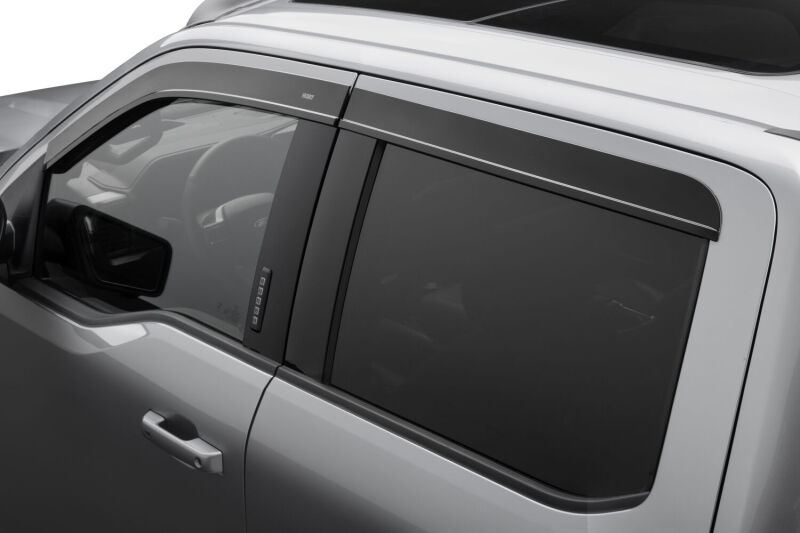 Husky Liners 15-24 Ford F-150 (Incl. Raptor/Lightning) Ventvisor Low Profile (4pc) - Smoke - Image 3