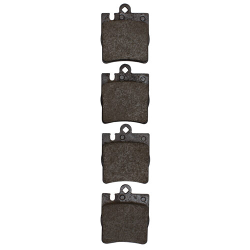 R1 1996-2011 Mercedes-Benz C230 Rear R1 Euro Ceramic Pads & Hardware Kit - Image 2