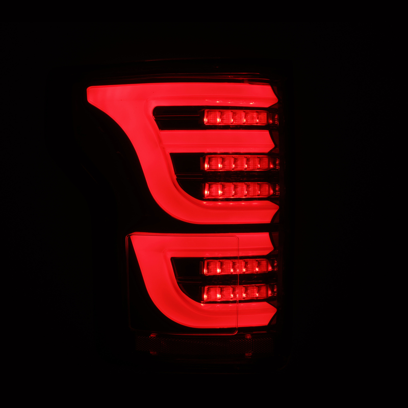 AlphaRex 15-20 Ford F150 Luxx-Series LED Tail Lights Alpha-Black - Image 4