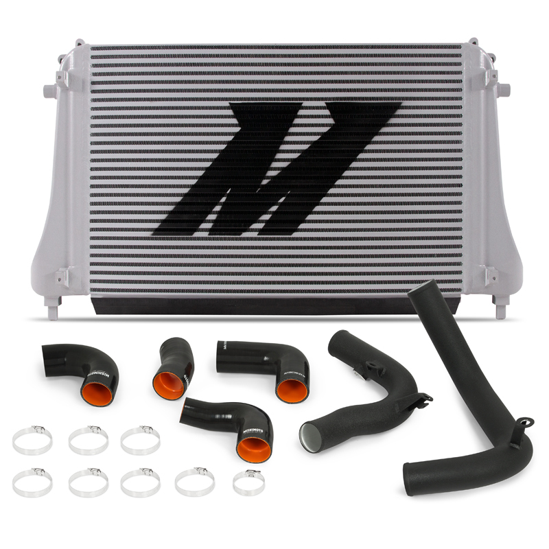 Mishimoto Performance Intercooler Kit w/ Pipes (Black) for 2015+ VW MK7 Golf TSI / GTI / R