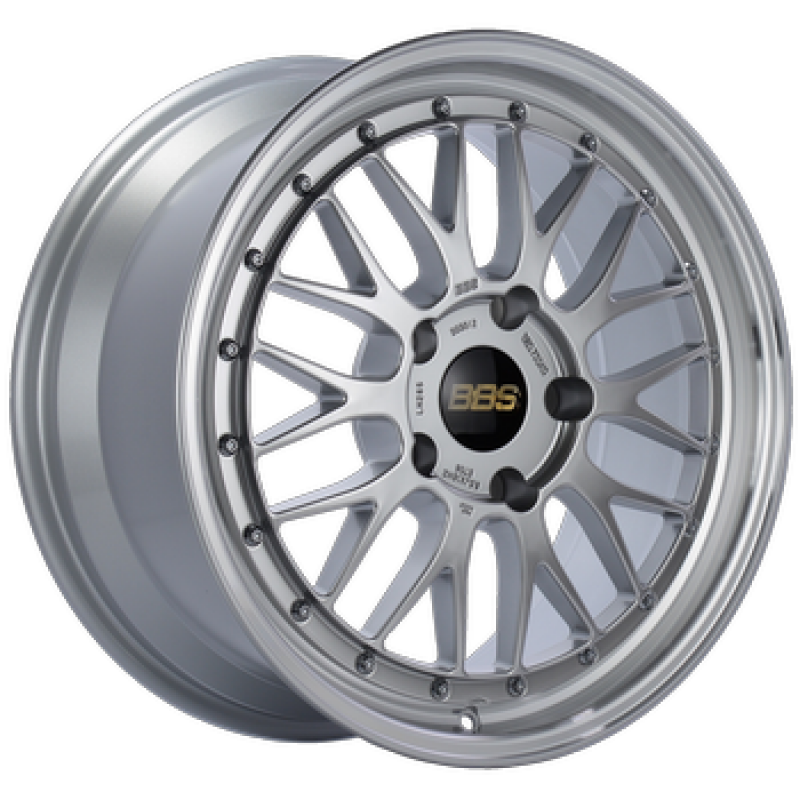 BBS LM 19x9.5 5x112 ET23 Diamond Silver Center Diamond Cut Lip Wheel - 82mm PFS/Clip Required - Image 2