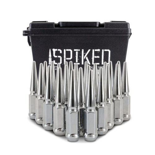 Mishimoto Steel Spiked Lug Nuts M12 x 1.5 24pc Set Chrome - Image 4