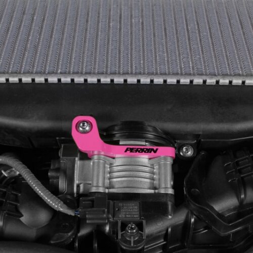 PERRIN 22-26 Subaru WRX / 19-25 Ascent / 20-25 Outback & Legacy Turbo TMIC Bracket - Hyper Pink - Image 3