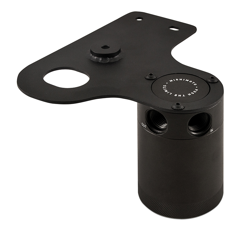 Mishimoto Baffled Oil Catch Can - PCV Side for 2018+ Ford Mustang GT - Image 3