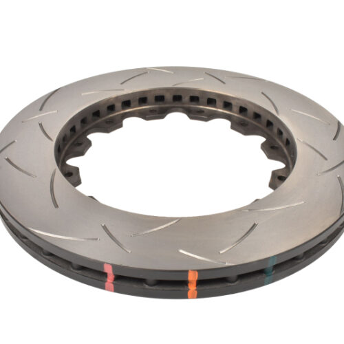 DBA 2021+ Dodge Challenger Hellcat 5000 Series 2-Piece T3 Slotted Front Brake Rotor w/M6 Nuts - Image 3
