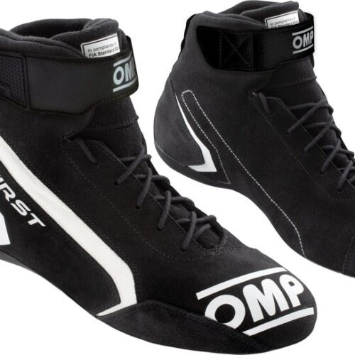 OMP FIRST SHOES FIA 8856-2018 NAVY BLUE / ORANGE SZ 42