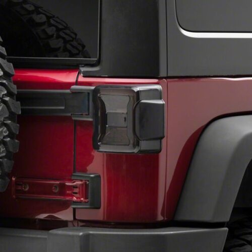 Raxiom for 2007-2018 Jeep Wrangler JK LED Tail Lights- Red Housing- Smoked Lens - Image 9