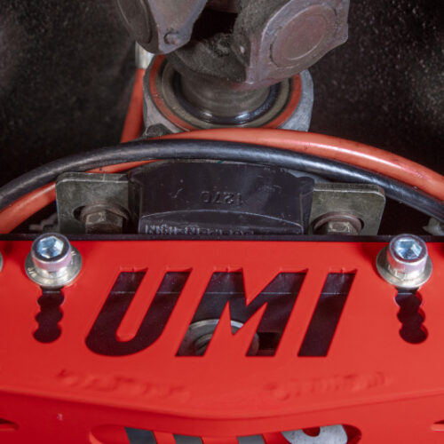 UMI Performance 78-88 GM G-Body Modular Adjustable Transmission Crossmember - Black - Image 9