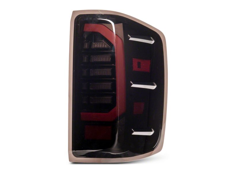 Raxiom for 2014-2018 Chevrolet Silverado 1500 Axial Series LED Tail Lights- Black Housing (Smoked Lens) - Image 4