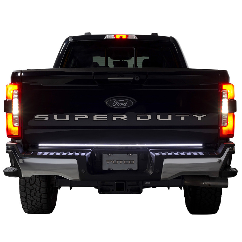 Putco 23-24 Ford SuperDuty F-250 60In Direct Fit Blade Kit Tailgate Bars w/ LED Taillamps - Image 6
