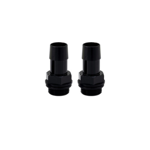 Mishimoto 2pcs. M20x1.5 5/8in Aluminum Catch Can Fittings - Black - Image 3