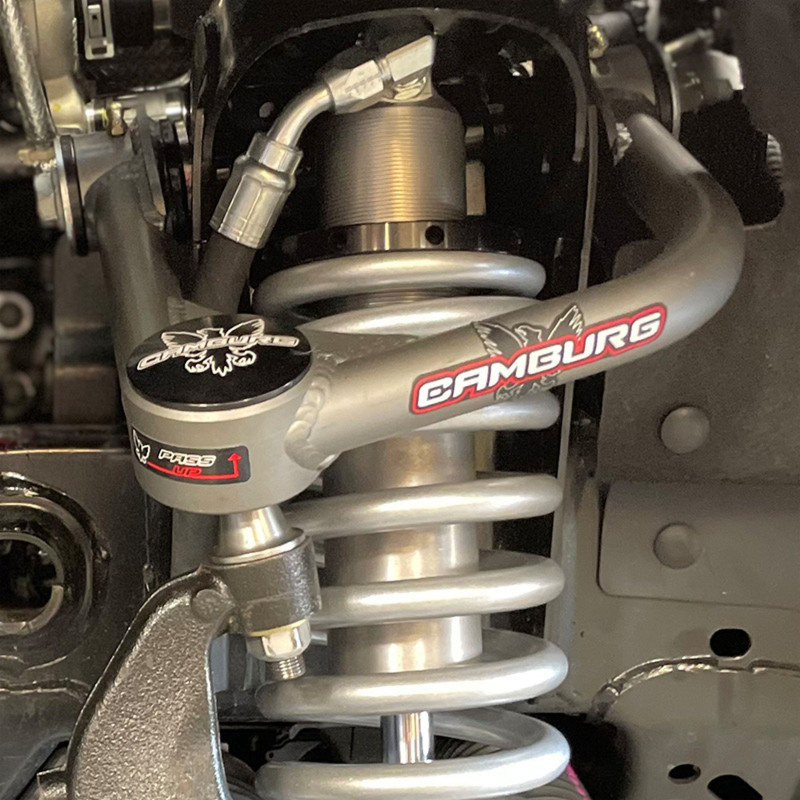 Camburg Ford Bronco 21-23 1.25in Performance Uniball Upper Arms (w/Covers) - Image 2