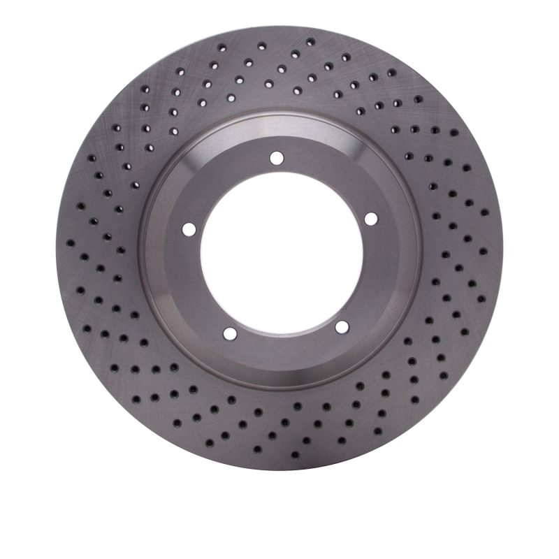 DFC 82-89 Porsche 911 Left Front Drilled Brake Rotor - Image 5