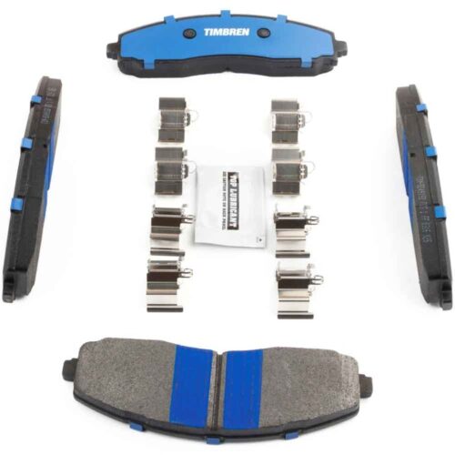 Timbren 23-26 Ford F-250/F-350 SD BES Severe Duty Semi-Metallic Brake Pads - Rear - Image 4