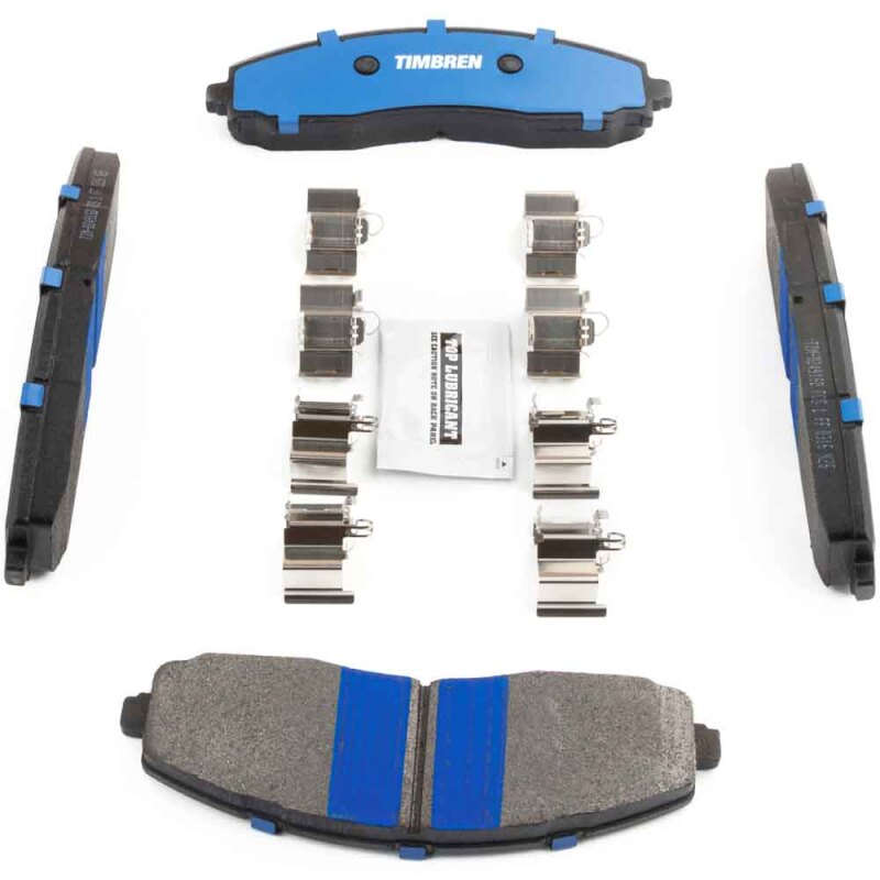 Timbren 23-26 Ford F-250/F-350 SD BES Severe Duty Semi-Metallic Brake Pads - Rear - Image 4