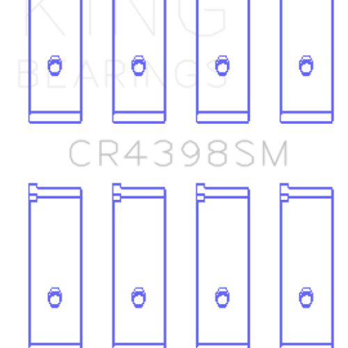 King Engine Bearings Honda L13A4/L15A (Size 0.5) Connecting Rod Bearing Set