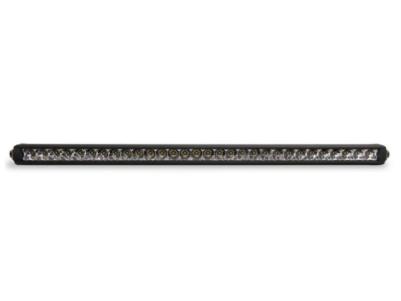 Raxiom for 2018-2023 Jeep Wrangler JL Axial Series 30-In Single Row LED Light Bar w/ Hood Mounting Brackets - Image 2