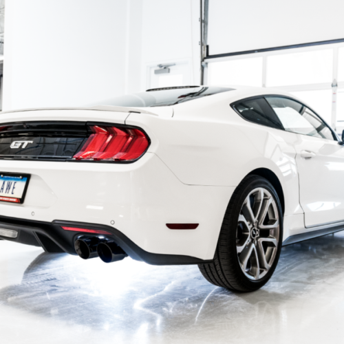 AWE Tuning SwitchPath Exhaust - Diamond Black Tips for 18-23 S550 Mustang GT - Image 7