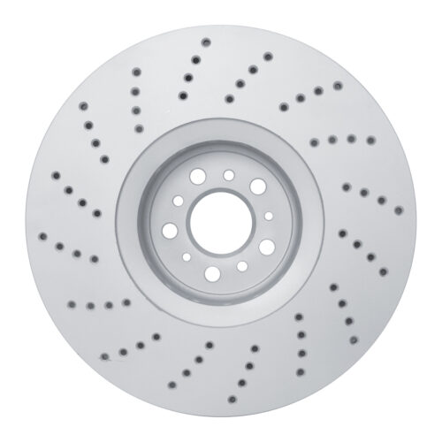 DFC 20-25 BMW X6 Right Front Drilled GeoSPEC Coated Rotor - Image 5