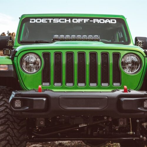 Rigid Industries for 2018 Jeep JL - Hood Mount Kit - Mounts 20in Adapt Series - Image 5
