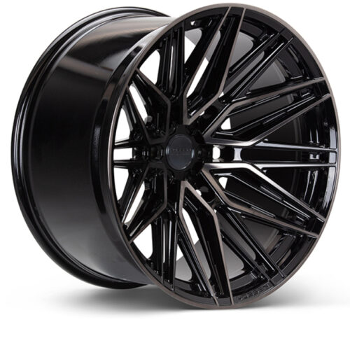 Vossen HF6-5 22x10 / 6x139.7 / ET-18 / Super Deep Face / 106.1 - TGB - TINTED - Gloss Black Wheel