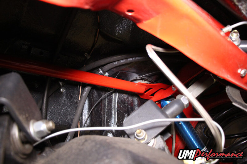 UMI Performance 4058-B 68-72 GM A-Body Rear Shock Tower Brace Bolt In - Image 4