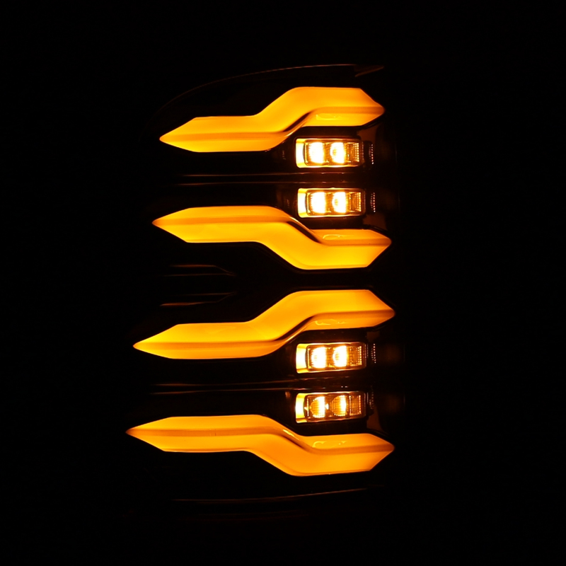 AlphaRex 09-18 Dodge Ram Luxx-Series LED Tail Lights Black w/ Activation Light & Sequential Signal - Image 5